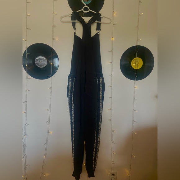 Vintage Havana Sweatpants Overalls - Picture 2 of 3